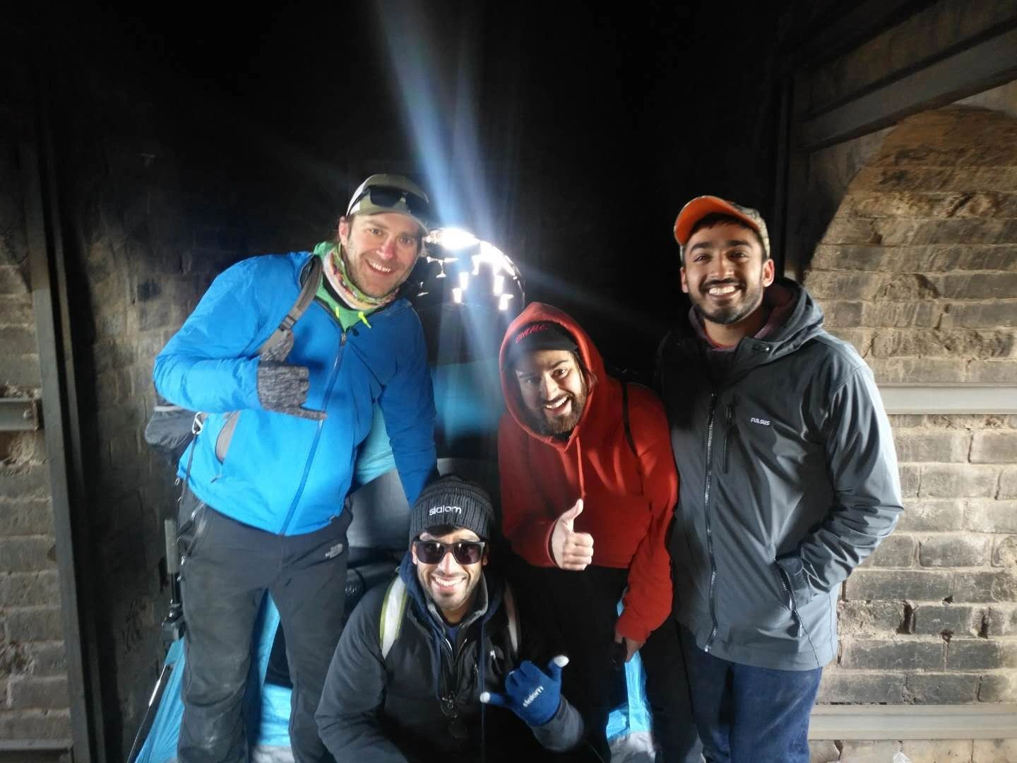 Memorable Guests and Great Wall Adventures — mountain landscape and Great Wall towers