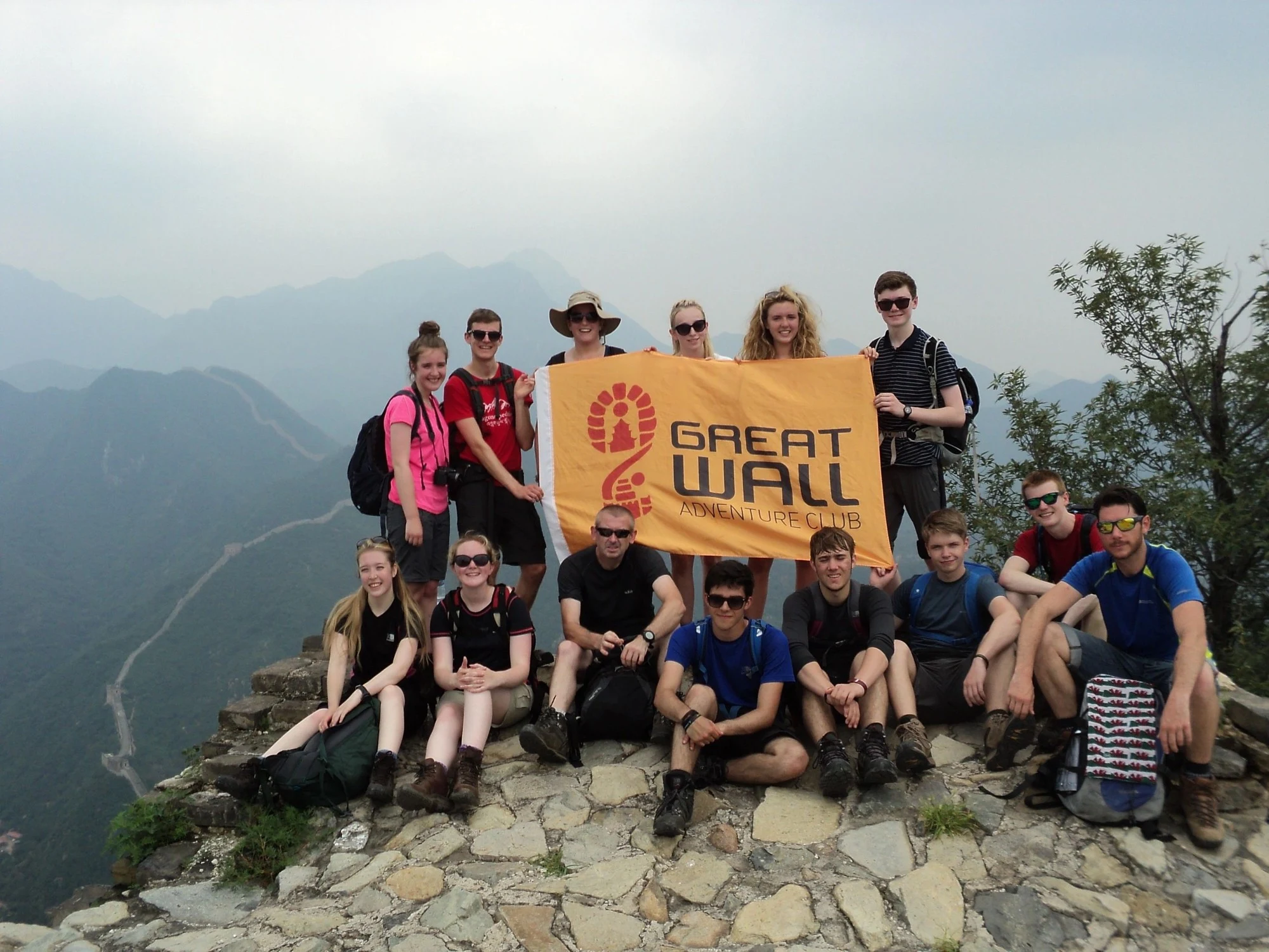 Three Days to Walk the Great Wall — mountain landscape and Great Wall towers