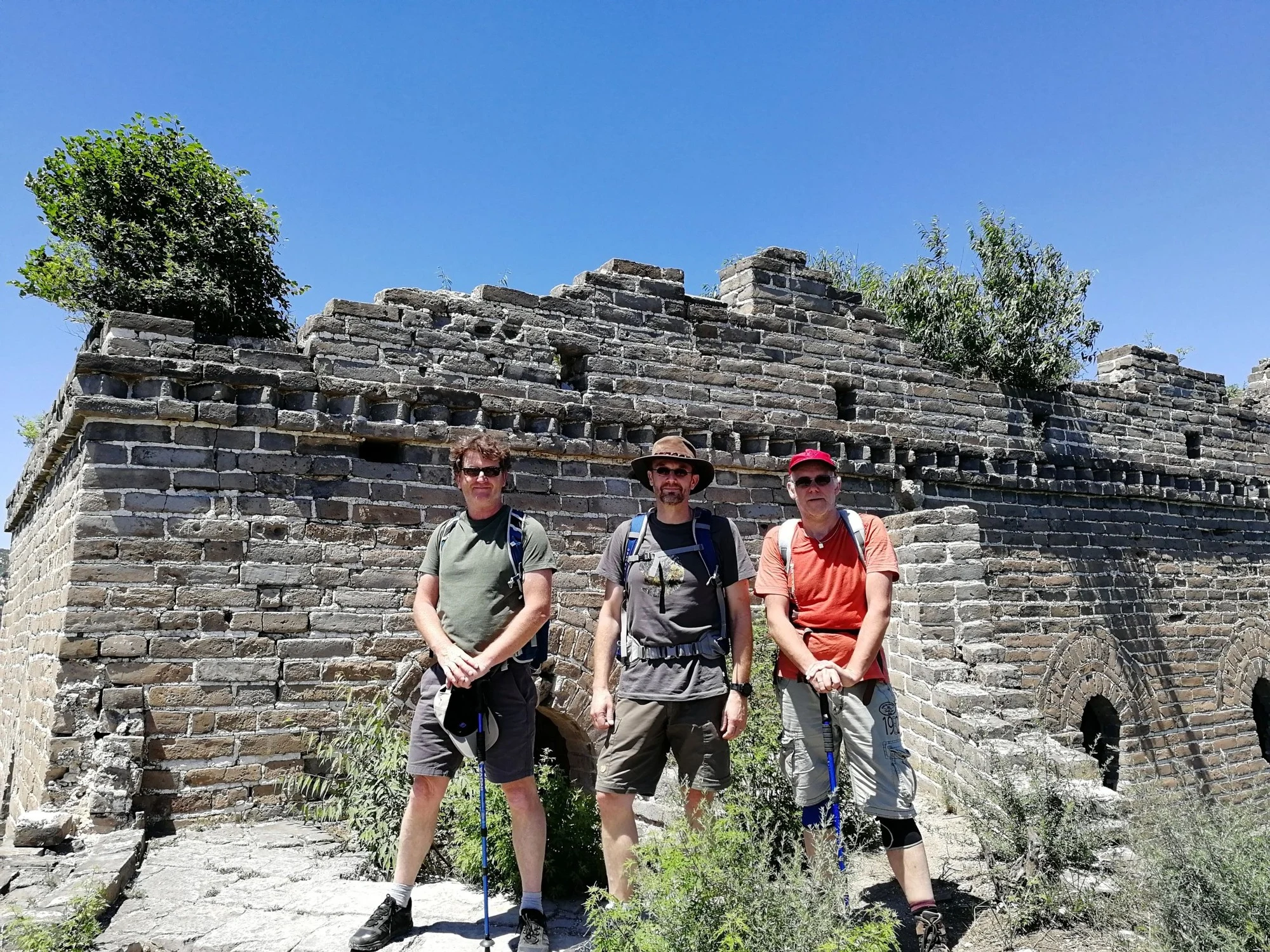 Walk the Great Wall of China — mountain landscape and Great Wall towers