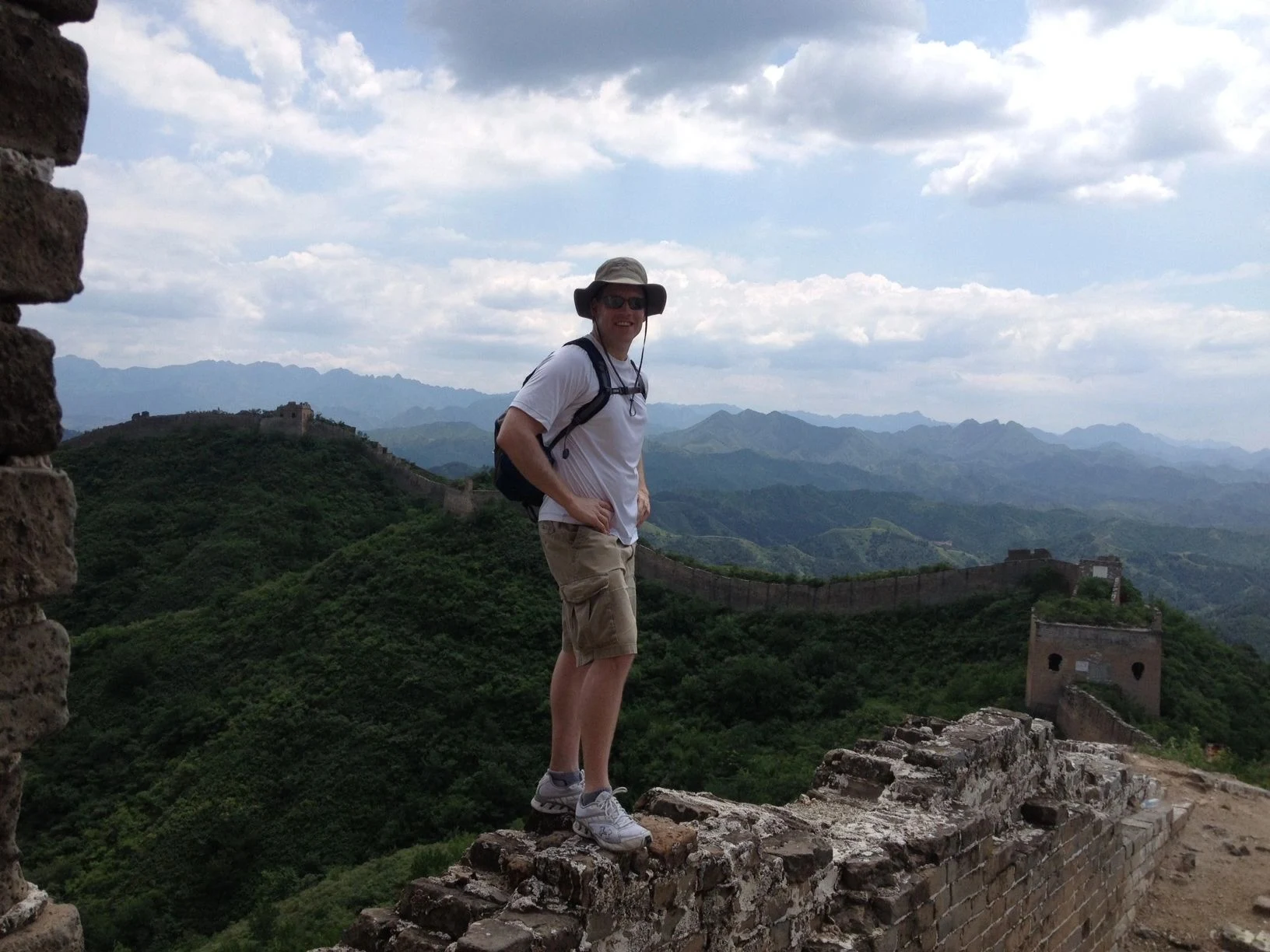 Memorable Guests and Great Wall Adventures — mountain landscape and Great Wall towers