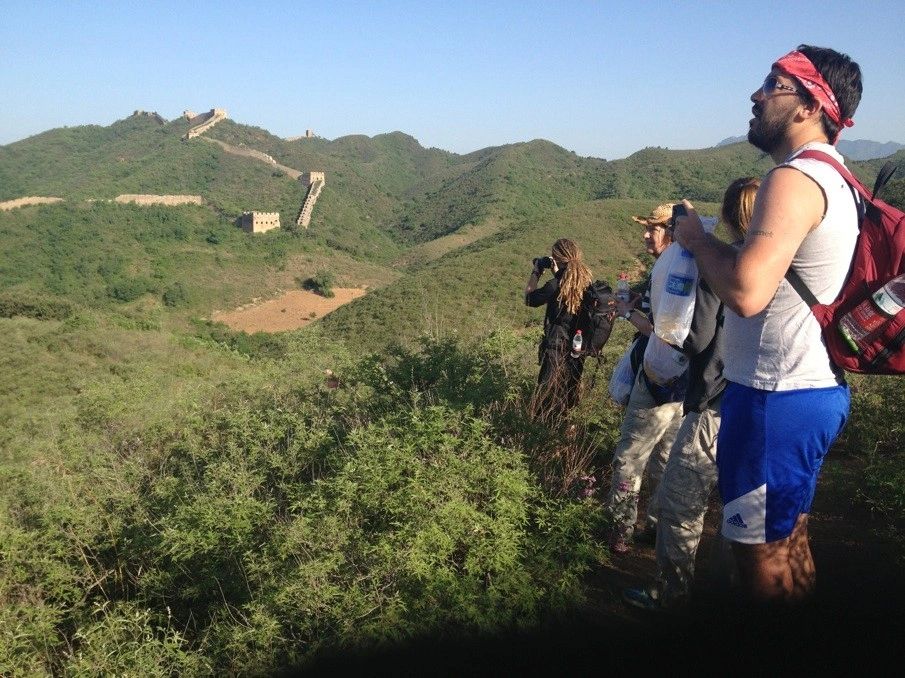 Memorable Guests and Great Wall Adventures — mountain landscape and Great Wall towers