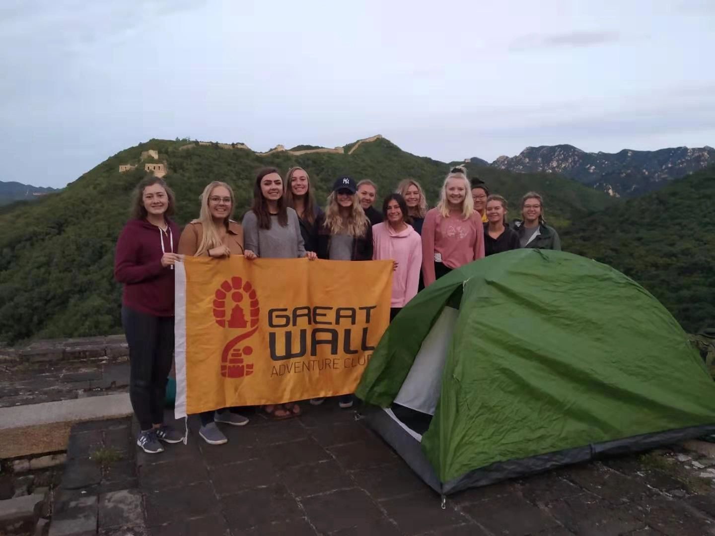 Memorable Guests and Great Wall Adventures — mountain landscape and Great Wall towers