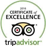 Tripadvisor Certificate of Excellence 2016