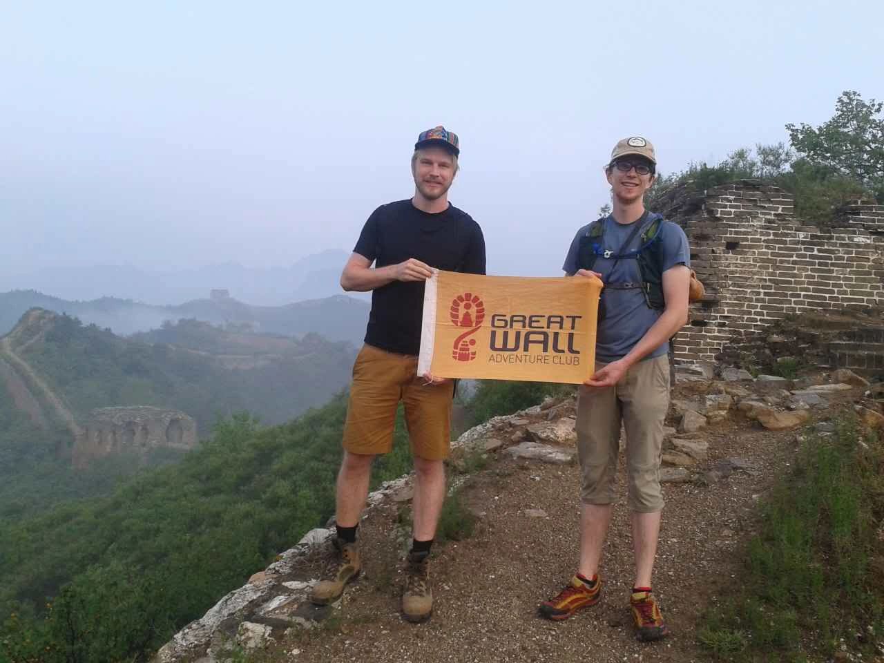 Walk the Great Wall on a Day Hike from Beijing — mountain landscape and Great Wall towers