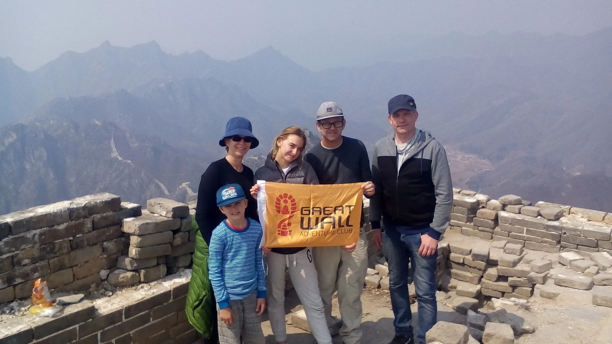 Walk the Great Wall on a Day Hike from Beijing — mountain landscape and Great Wall towers