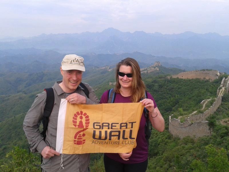 Camping on the Great Wall in the ancient watchtowers